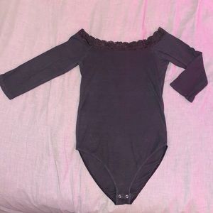 off the shoulder bodysuit